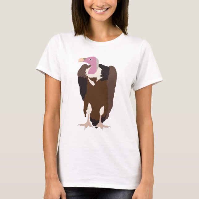 Vulture Bird Illustration T-Shirt (Front)