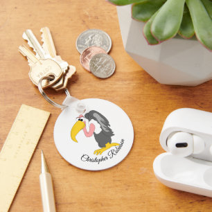 Vulture Design Keychain