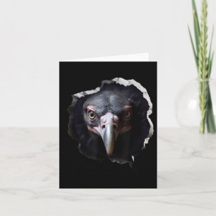 Vulture Face  Card