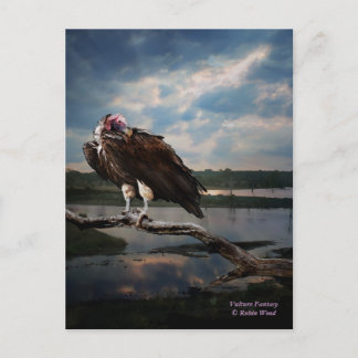 Vulture Fantasy Postcard