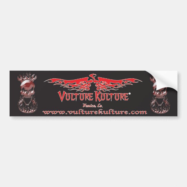Vulture Kulture® Bumper Sticker (Front)