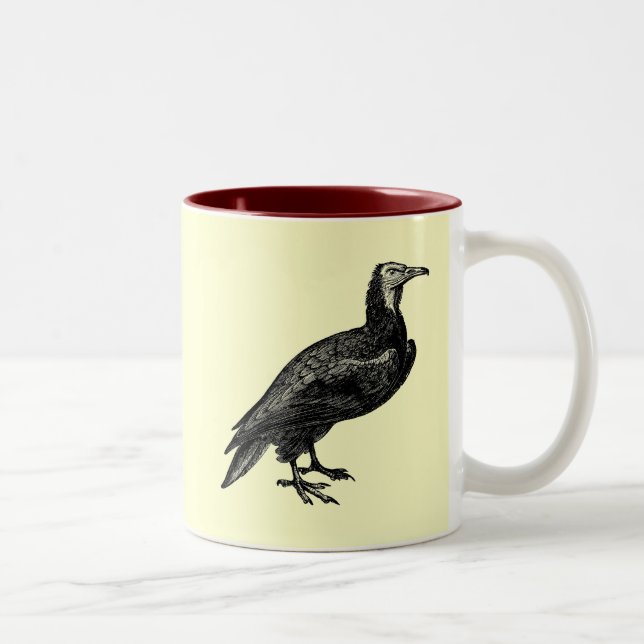 Vulture Two-Tone Coffee Mug (Right)