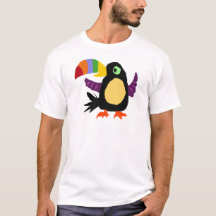 VW- Funny Toucan Bird Primitive Art T-Shirt