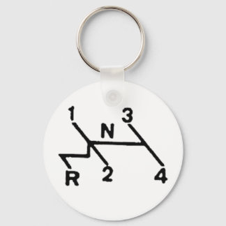 VW SHIFT PATERN KEYCHAIN