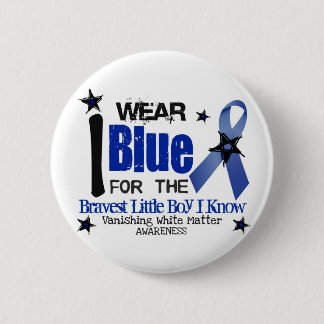 VWM Awareness Bravest Boy I know 2 Inch Round Button