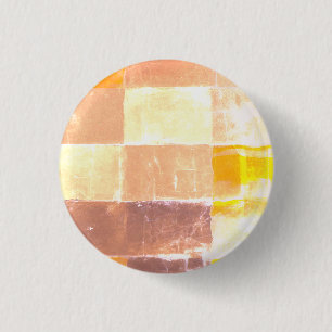 Vwndretti Yellow Soft Colours 1 Inch Round Button