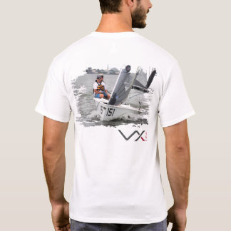 VX un T-shirt - de conception dos dessus