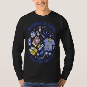 VXL Nurse Lifesavers Nursing Pediatric Medicine Vi T-Shirt