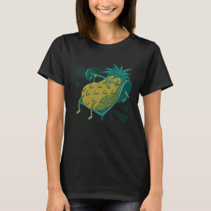 VXL Vegan Vegetarian Plant Pineapple Bodybuilding T-Shirt