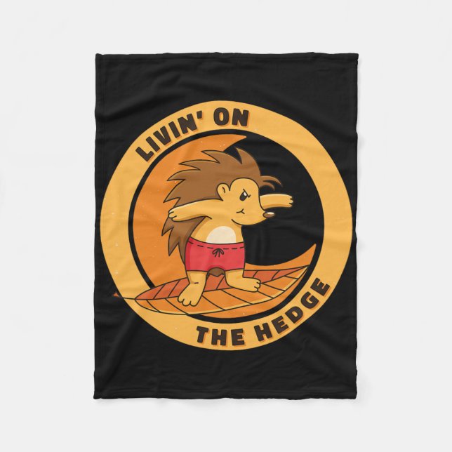 Vxls Surfing Surfboard Hawaii Surf Trip Surfer Hed Fleece Blanket (Front)