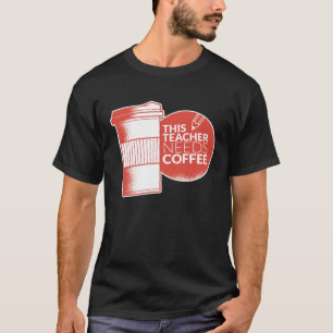 VXLS Teacher Teaching Homeschooling Education Coff T-Shirt