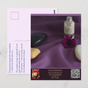 Vykort — Connect, Spa Postcard