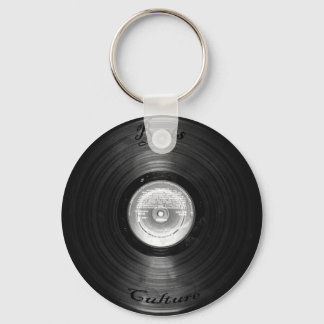 vynil retro keychain