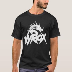 VYROX Dragon Warrior Japanese Style Graphic T-Shir T-Shirt