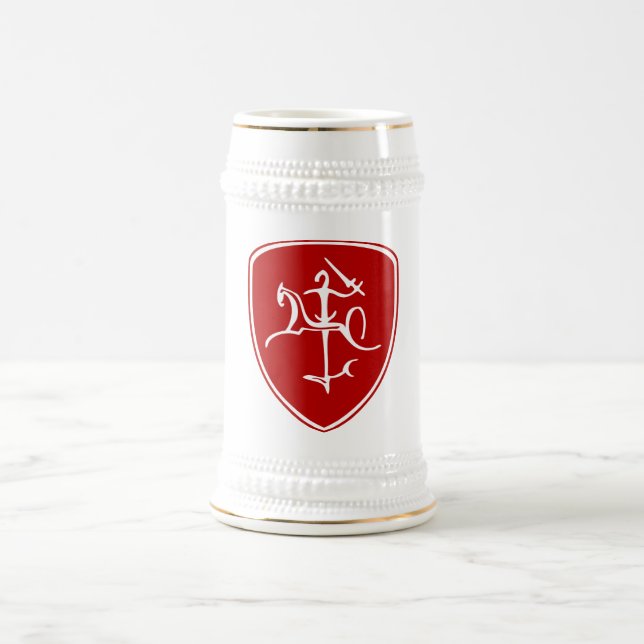 Vytis Lietuva Beer Stein (Center)