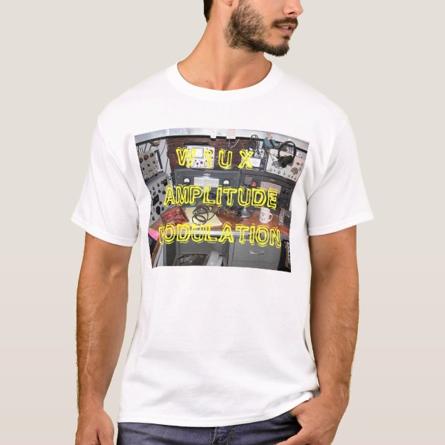 W1UX AMPLITUDE MODULATION T-Shirt (Front)
