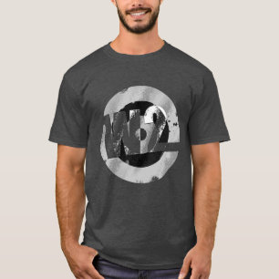 W2 Band Logo Men's Tee Black and White