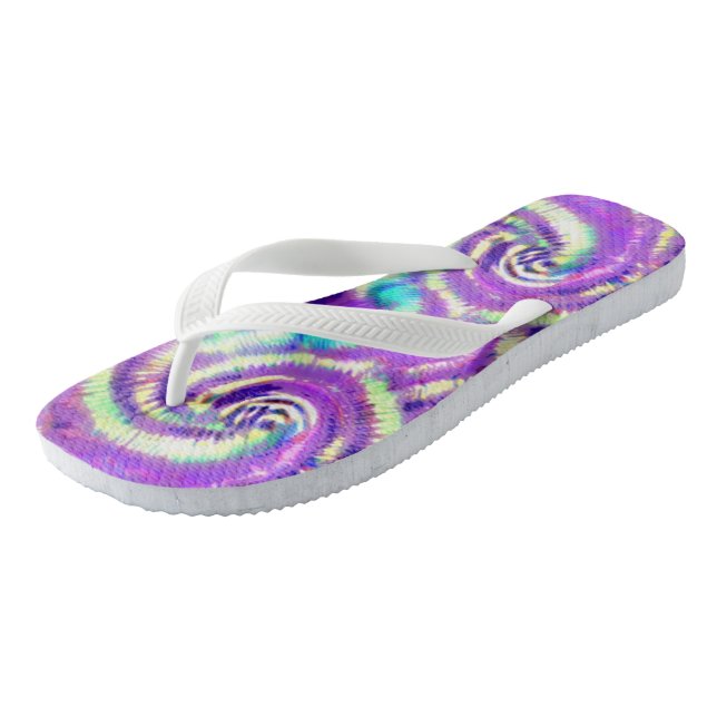 W2: Desighn. - Tie-Dye (P) |  Flip Flops (Angled)