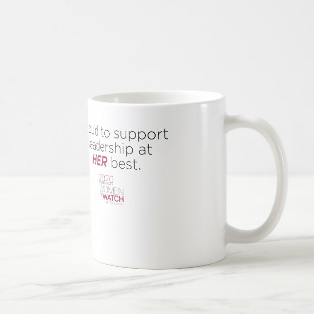 W2W Classic Mug - Fier De Soutenir Le Leadership (Droite)