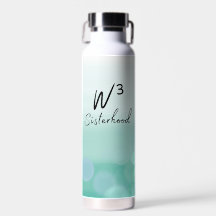 W3 Bouteille d'eau de sisterhood