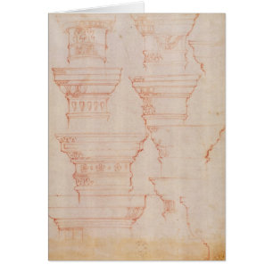 W.18v Study of column capitals