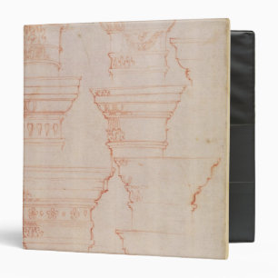 W.18v Study of column capitals Binder