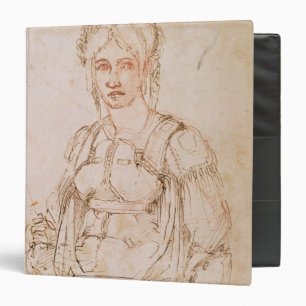 W.41 Sketch of a seated woman Binder