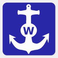 W Anchor Wanchor Insult Funny Gift