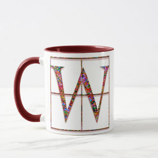 W “Celtic Bricks” Custom Monogram Mugs