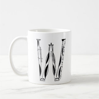 "W" Coffee Mug