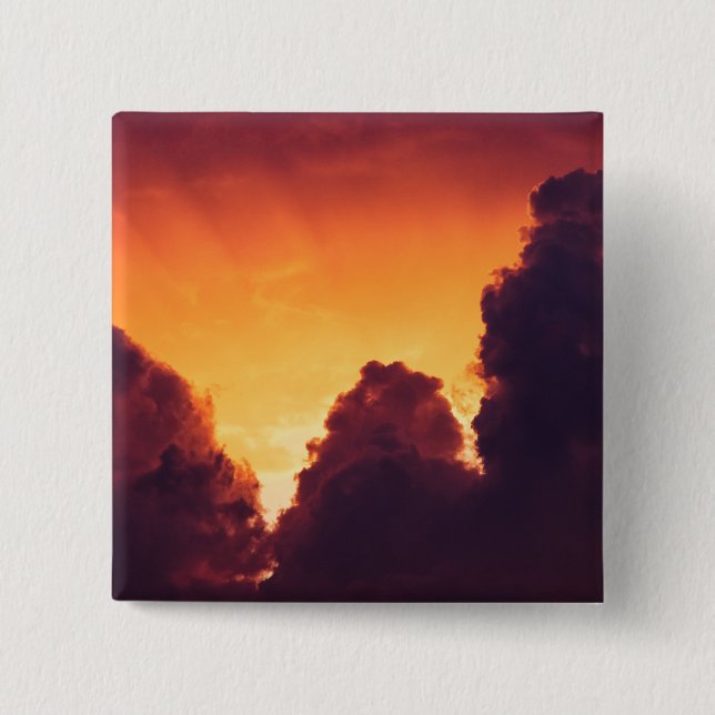 w in weather 2 inch square button (Front)
