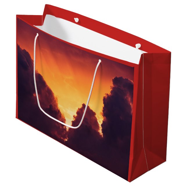 w in weather large gift bag (Front Angled)