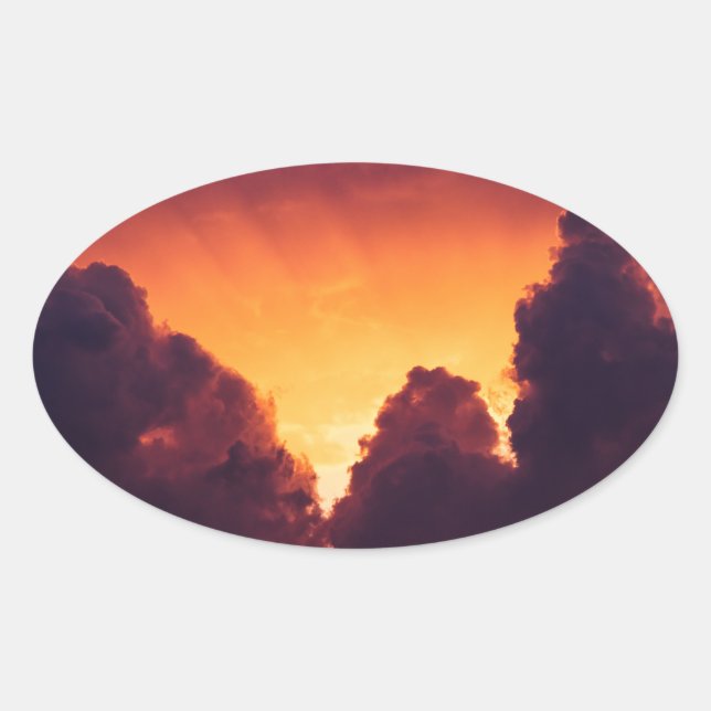 w in weather oval sticker (Front)