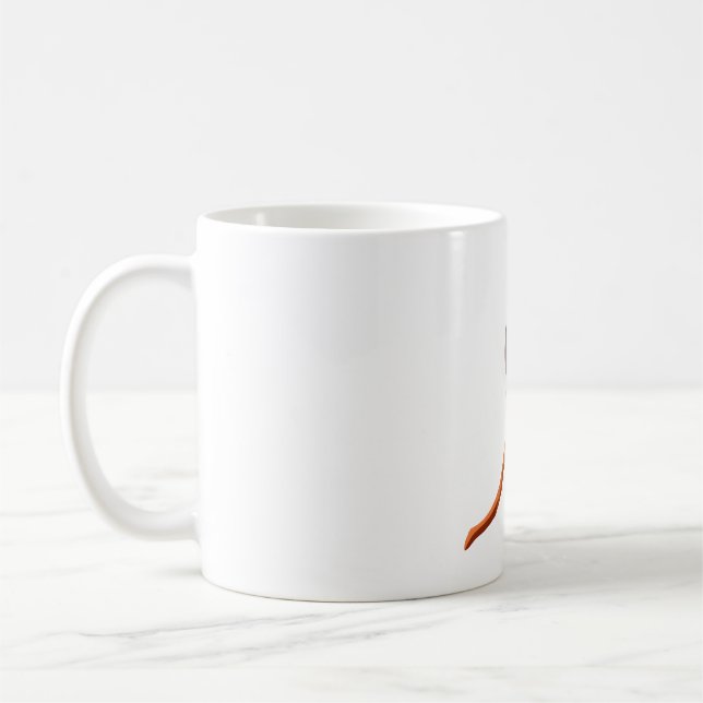 W is for Western Red Colobus Coffee Mug (Left)