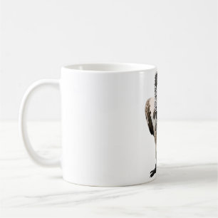 W is for White Backed Vulture Coffee Mug