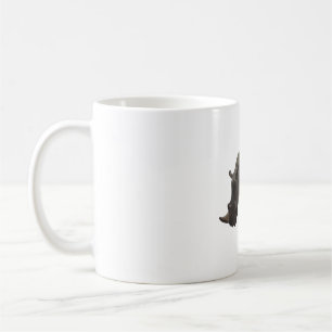 W is for White Rhino  Coffee Mug