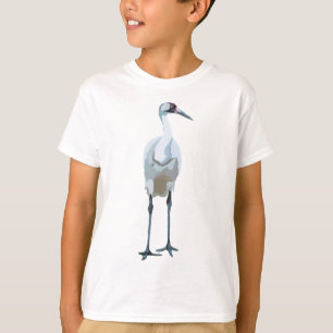 W is for Whooping Crane T-Shirt