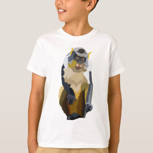 W is for Wolf‘s Guenon T-Shirt