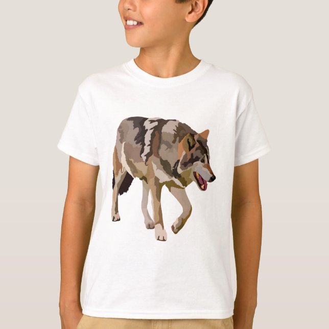 W is for Wolf T-Shirt (Front)