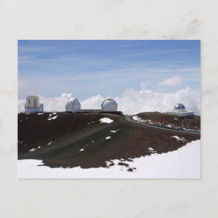 W.M. Keck Observatory on Mauna Kea, Hawaii Postcard