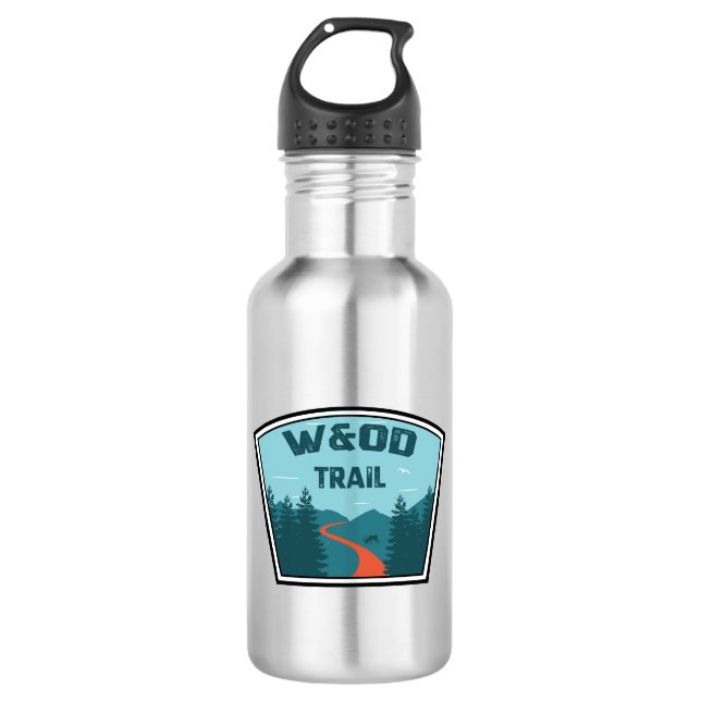 W&OD Trail 532 Ml Water Bottle (Front)