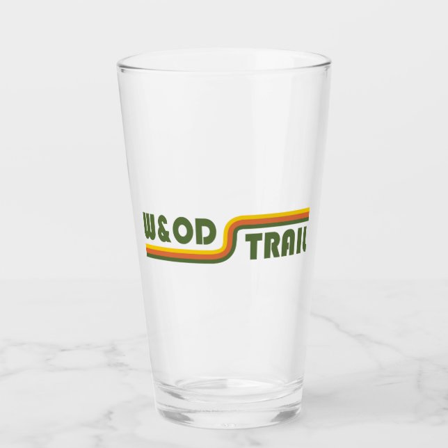 W&OD Trail Virginia Glass (Front)