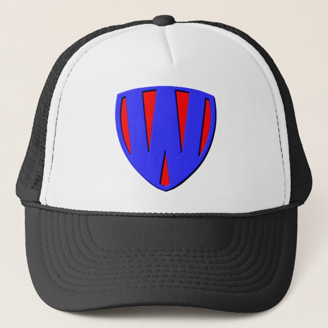 W TRUCKER HAT (Front)