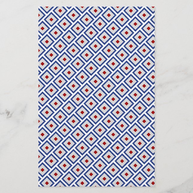 W Whiskey Nautical Mini Wrapping Paper | Basic (Front)