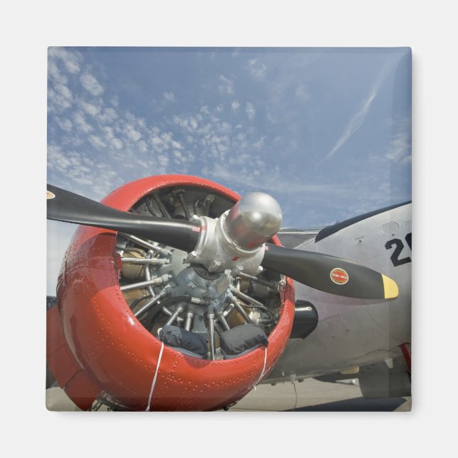 WA, Arlington, Arlington Fly-in, World War II 7 Magnet (Front)