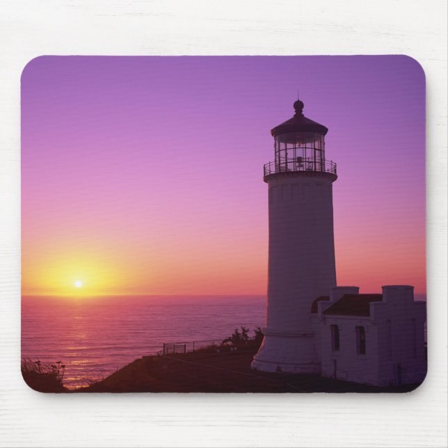 WA, Cape Disappointment State Park, North Head 2 Mouse Pad (Front)