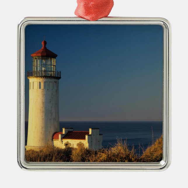 WA, Cape Disappointment State Park, North Head Metal Ornament (Front)