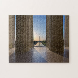 WA DC Cityscape Washington DC Getaway Cityscape Co Jigsaw Puzzle