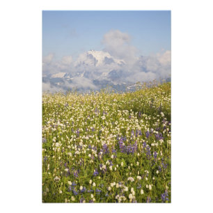 WA, Mt. Baker Wilderness, Mt. Shuksan and Photo Print