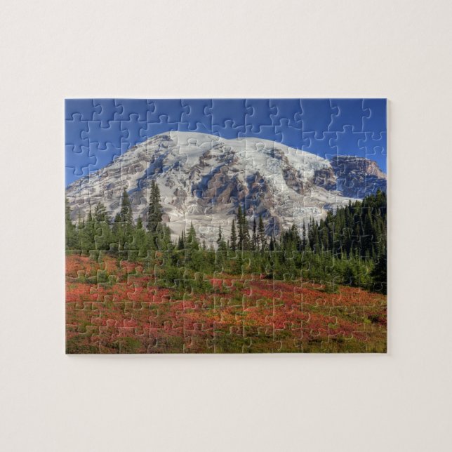 WA, Mt. Rainier National Park, Paradise Valley Jigsaw Puzzle (Horizontal)